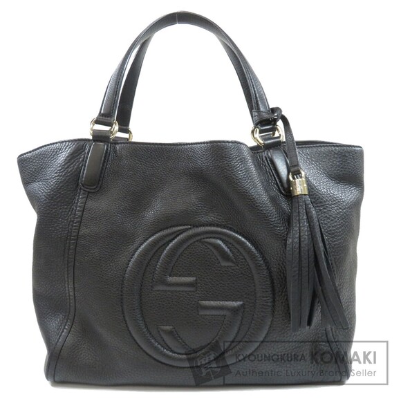 Gucci Handbags - Gucci Interlocking GG Tote Bag Calfskin Leather